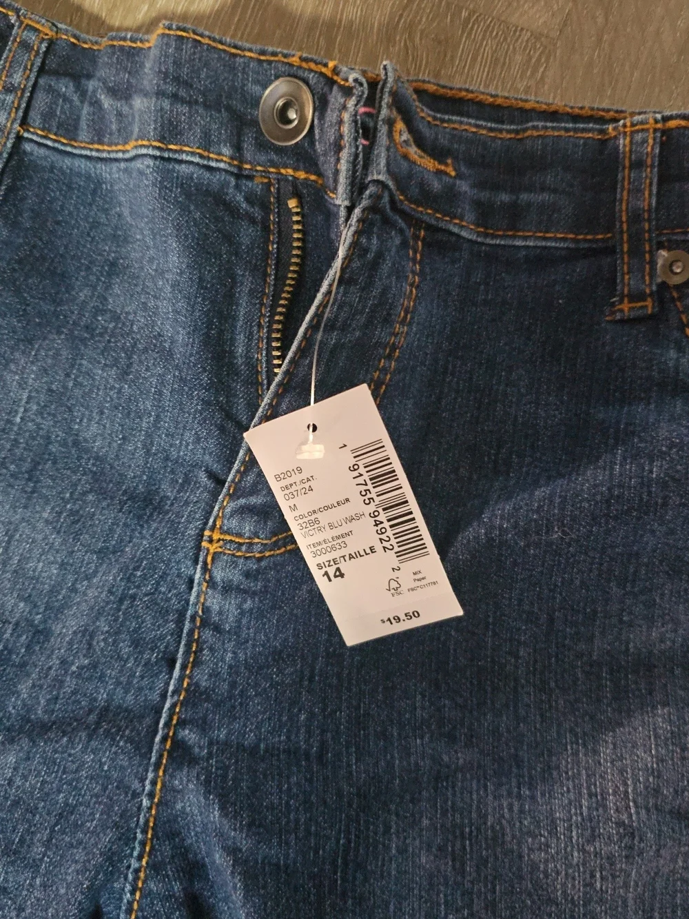 Girl's Children's Place Dark Blue Flare Jeans
